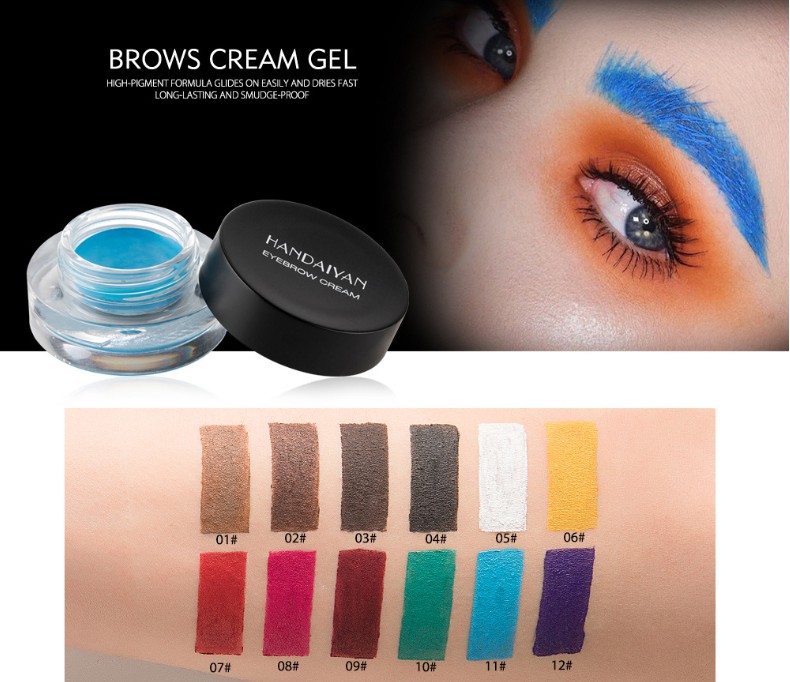 12 Color Waterproof Eyebrow Cream Natural Quick-drying Eyebrow Pencil Does Not Fade And Does Not Smudge Anti-sweat Eyebrow Brush, Customize
12 Color Waterproof Eyebrow Cream Natural Quick-drying Eyebrow Pencil Does Not Fade And Does Not Smudge Anti-sweat Eyebrow Brush, Customize