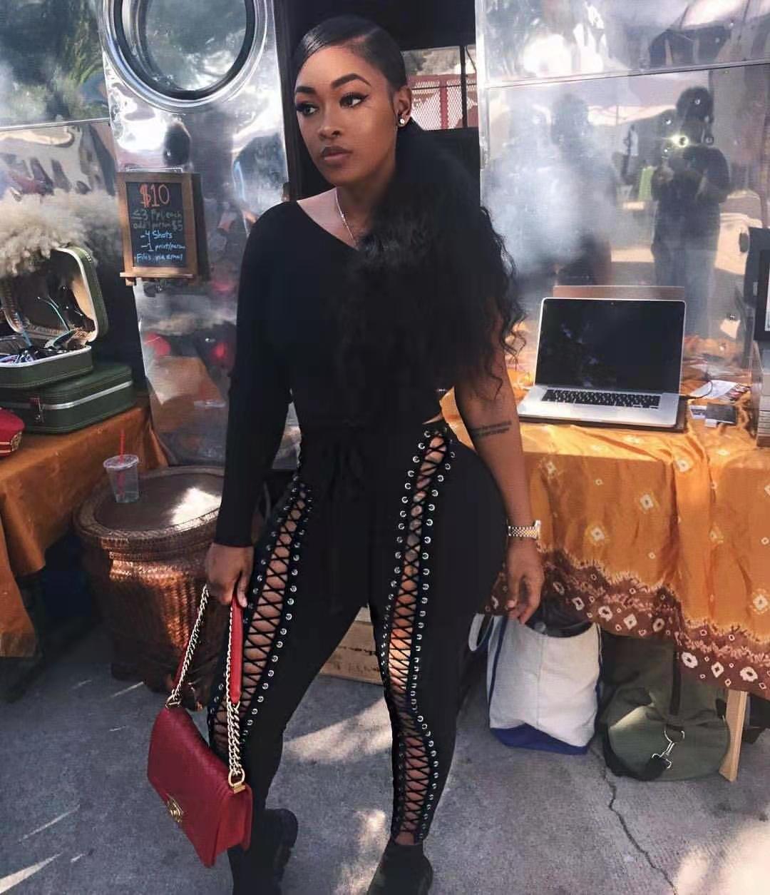 Long black deep curly low ponytail black hair curly ribbon wrap around pony tail human hair for black women 120g 18inch