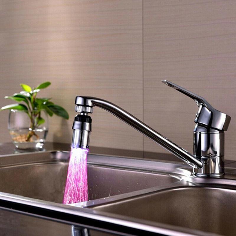 LED Faucet Light With Lamp Temperature Control Three-Color Rotating Faucet Degree LED Light 360 U2B5
LED Faucet Light With Lamp Temperature Control Three-Color Rotating Faucet Degree LED Light 360 U2B5
