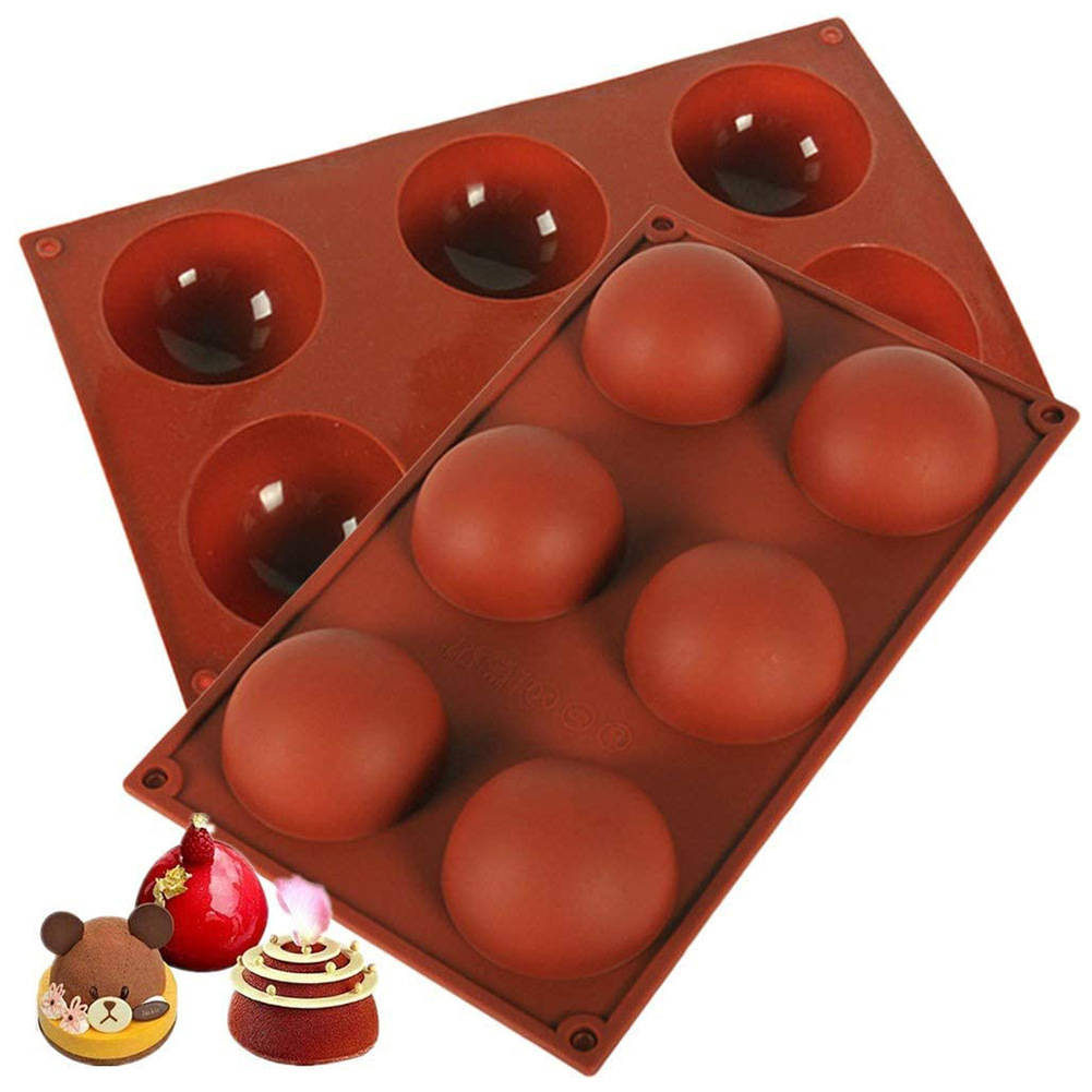 Silicone Mold for Chocolate, Cake, Jelly, Pudding, Round Shape Half Candy Molds Non Stick, BPA Free Silicone Molds for Baking
Silicone Mold for Chocolate, Cake, Jelly, Pudding, Round Shape Half Candy Molds Non Stick, BPA Free Silicone Molds for Baking