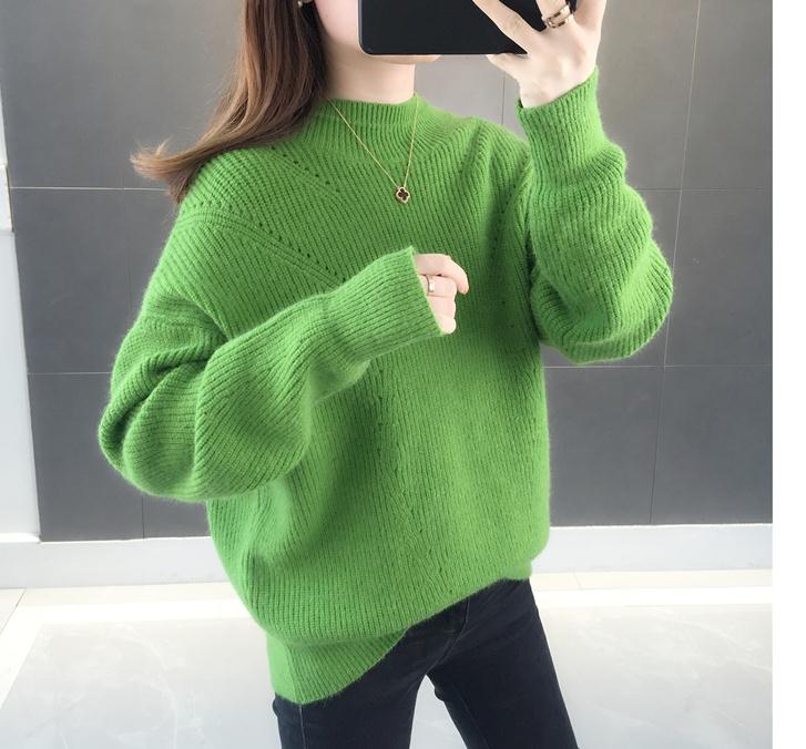 2021 spring and autumn winter with New style fashion Long sleeve Women' Sweater coat@48, Blue
2021 spring and autumn winter with New style fashion Long sleeve Women' Sweater coat@48, Blue