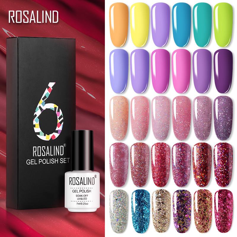 ROSALIND Gel Nail Polish Set 14 Color Series UV Lacquer Varnish Nail Set For Art Desgin Manicure Top And Base
ROSALIND Gel Nail Polish Set 14 Color Series UV Lacquer Varnish Nail Set For Art Desgin Manicure Top And Base