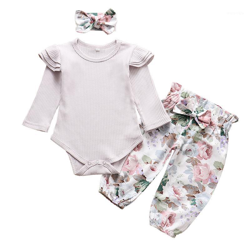 Fashion Newborn Infant Clothing Solid Color Baby Girl Clothes Set Ruffle Romper Tops Floral Pants Headband 3Pcs Autumn Outfits1, Beige 
Fashion Newborn Infant Clothing Solid Color Baby Girl Clothes Set Ruffle Romper Tops Floral Pants Headband 3Pcs Autumn Outfits1, Beige