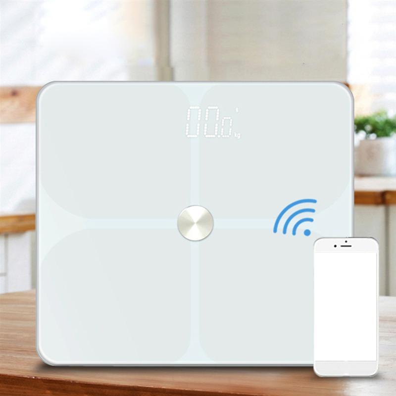 1 Pc Intelligent Weight Scale Body Fat Scale Electronic Weight (No Battery