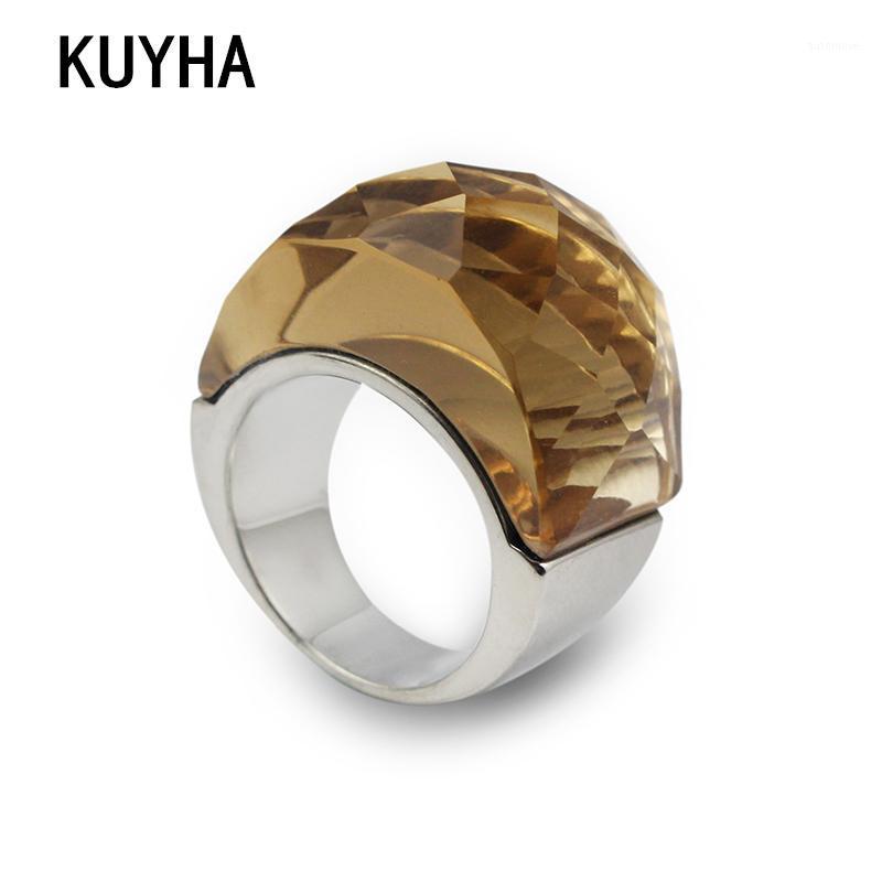 Round Ring Fashion Large Glass 316L Stainless Steel New 3 Colors Styles Shiny Rings for Women Men Party Jewelry1
Round Ring Fashion Large Glass 316L Stainless Steel New 3 Colors Styles Shiny Rings for Women Men Party Jewelry1