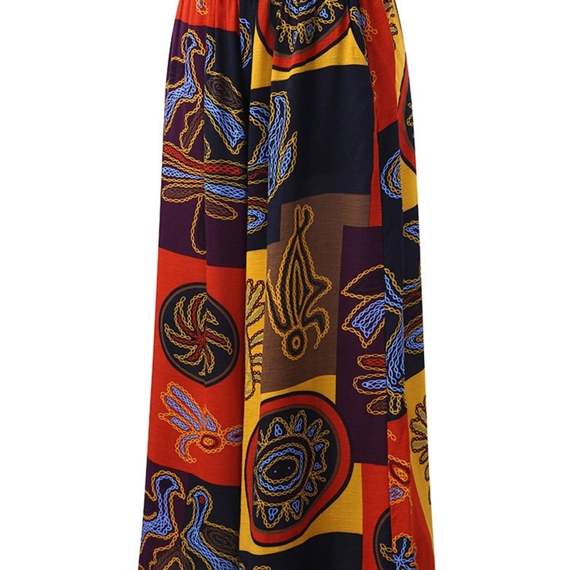 Vintage Print Women Wide Leg Pants Harajuku Fashion Cotton Linen Trouser Clothes Streetwear Plus Size Sweatpants Woman 201109