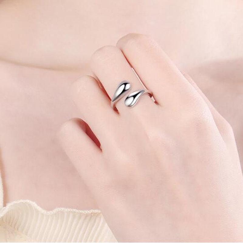 Wedding Rings Silver Plated Simple Water Drop Personality Adjustable Ring Fine Jewelry For Women Color Party Elegant Accessories1
Wedding Rings Silver Plated Simple Water Drop Personality Adjustable Ring Fine Jewelry For Women Color Party Elegant Accessories1