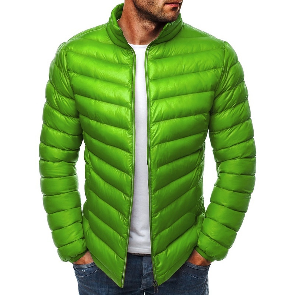 ZOGAA Winter Clothes for Men Warm Jackets Cotton Padded Casual Puffer Coats Zipper Slim Parkas Plus Size S- Men's Outwear LJ201215