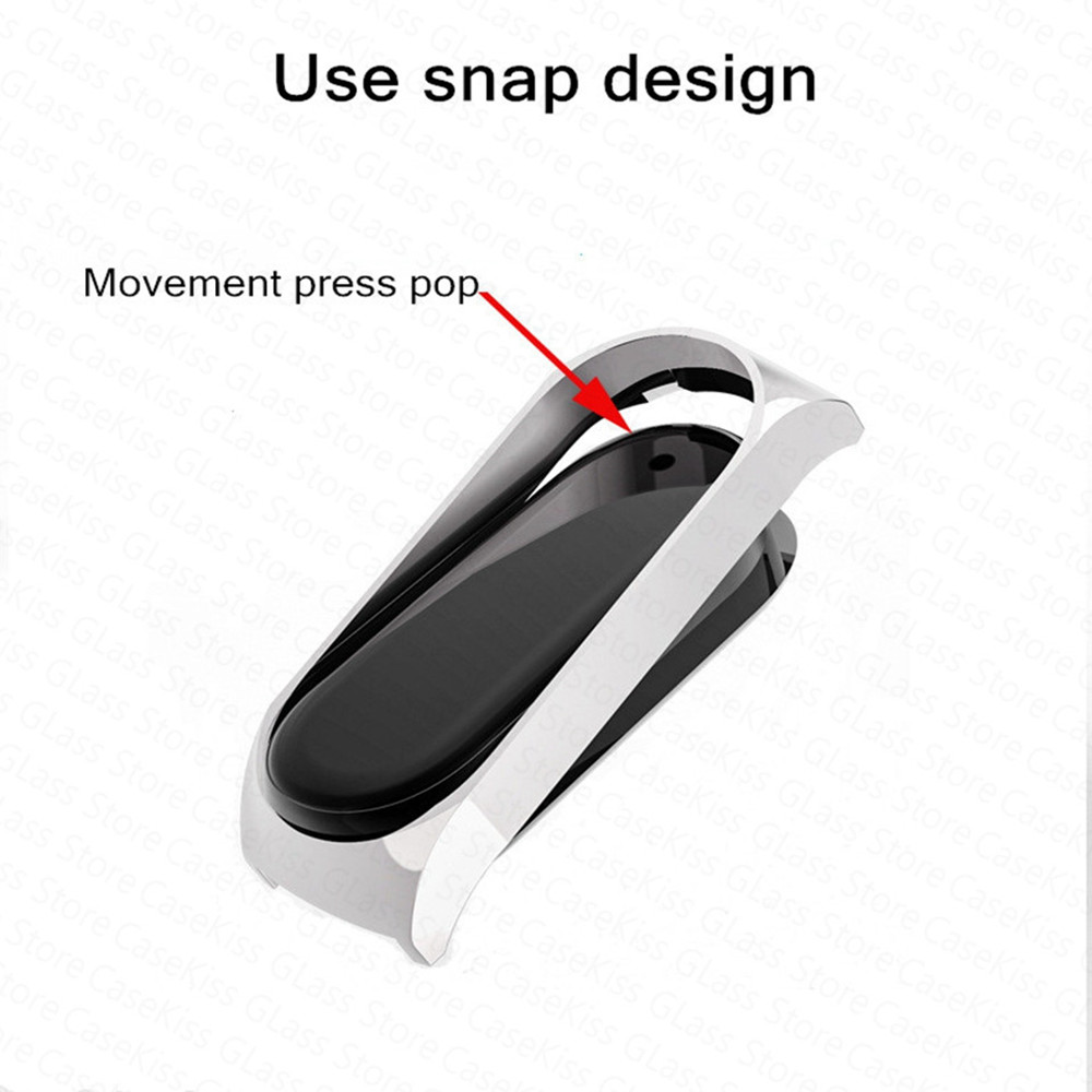 ese For Xiaomi 3 Wrist Metal Bracelet Stainless Steel MIband for Mi Band 4 Strap Wristbands 13 Colors free shipping
