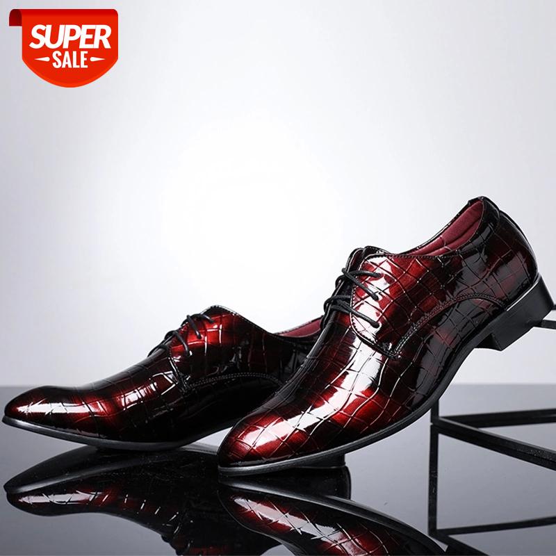 Men formal shoes leather pointed toe footwear dress shoes for men lace-up PU plus size 45-48 dress men zapato hombre #0R6S, Black
Men formal shoes leather pointed toe footwear dress shoes for men lace-up PU plus size 45-48 dress men zapato hombre #0R6S, Black