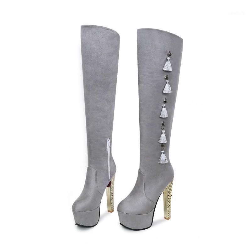 MKKHOU Knee-high Boots Women 2020 New Winter Round-head Fringed Thick-soled Chunky 15cm High-Heels Boots Winter Women1, Black
MKKHOU Knee-high Boots Women 2020 New Winter Round-head Fringed Thick-soled Chunky 15cm High-Heels Boots Winter Women1, Black