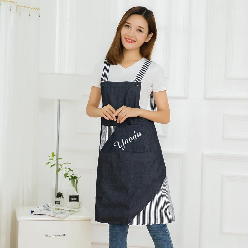 Kitchen apron Korean fashion waterproof oilproof female overalls cute Nordic style household Japanese adult waist male1
Kitchen apron Korean fashion waterproof oilproof female overalls cute Nordic style household Japanese adult waist male1