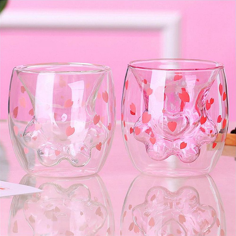 Coffee Cup Cat Paw Mug Starbucks Limited Eeition Coffee Cup Cat Paw Mug Cute Cat Foot Shape Transparent Double Wall Coffee Cups, Pink
Coffee Cup Cat Paw Mug Starbucks Limited Eeition Coffee Cup Cat Paw Mug Cute Cat Foot Shape Transparent Double Wall Coffee Cups, Pink