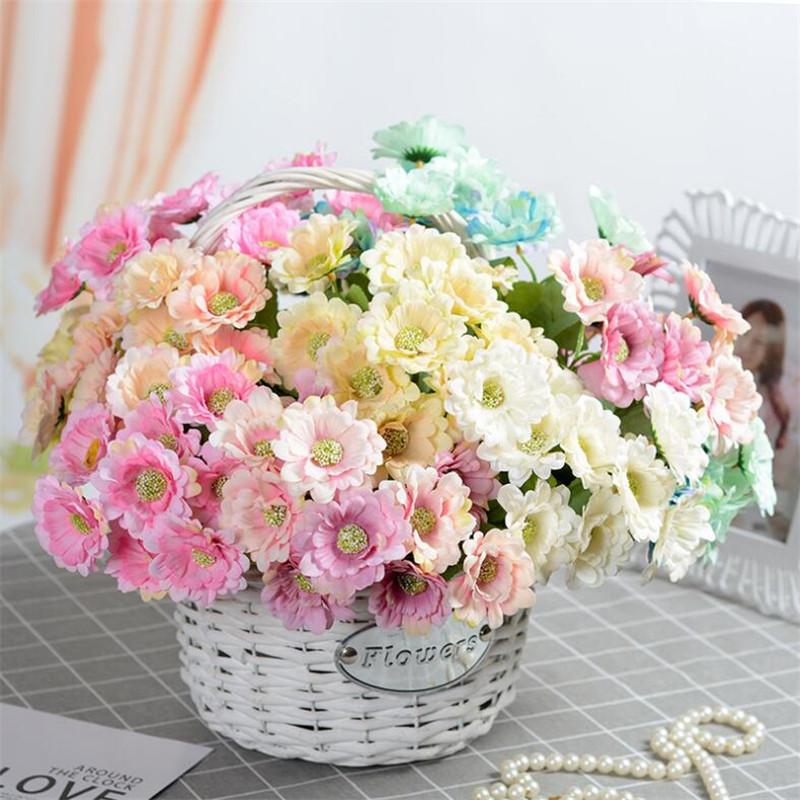 Fake Chrysanthemum Bunch (5 stems/piece) Simulation Daisy for Wedding Home Showcase Decorative Artificial Flowers, Blue
Fake Chrysanthemum Bunch (5 stems/piece) Simulation Daisy for Wedding Home Showcase Decorative Artificial Flowers, Blue