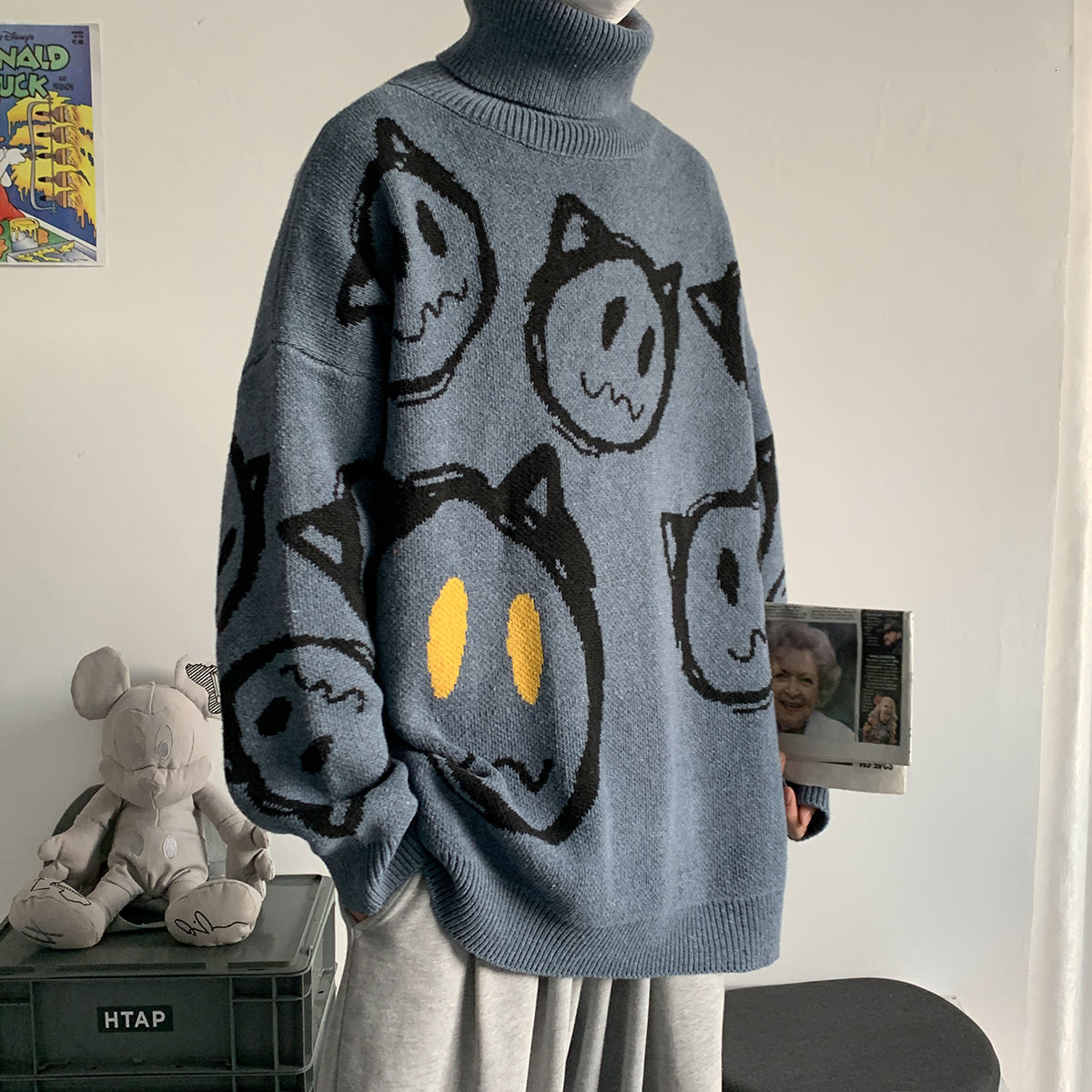 Men's Blouse 2021 Autumn Thin New Impose Sleeve Nightgown Long Childhood Clothing PDON, Blue
Men's Blouse 2021 Autumn Thin New Impose Sleeve Nightgown Long Childhood Clothing PDON, Blue