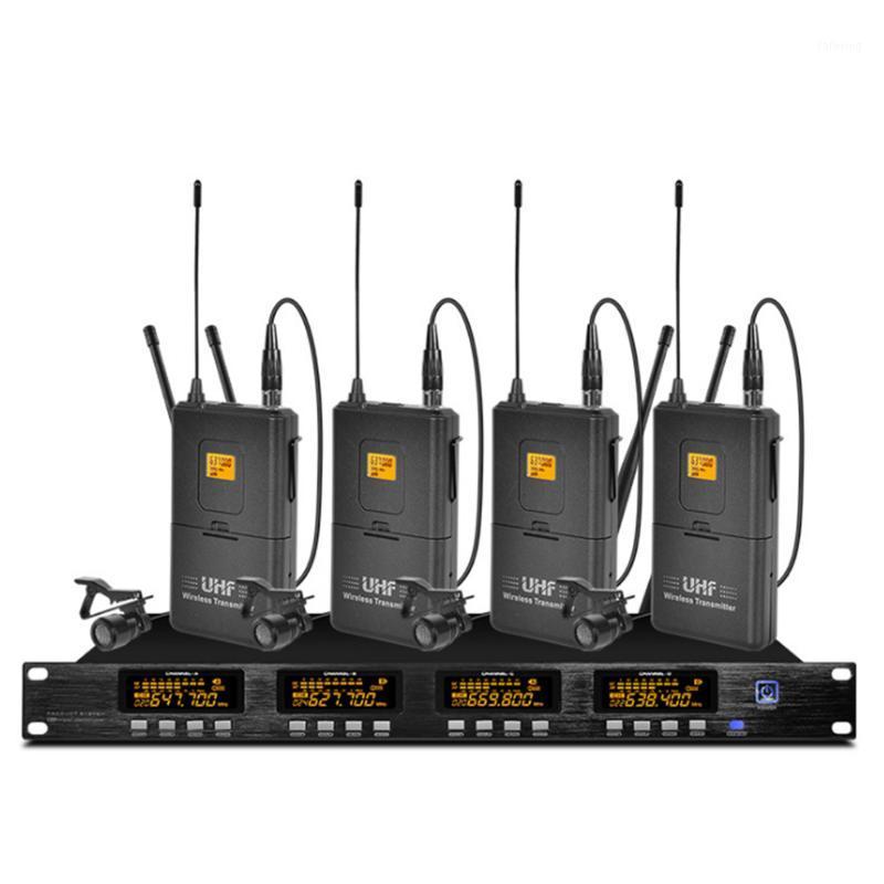 Professional UHF wireless microphone system for headphone microphone wireless in church school outdoor speech stage performance1
