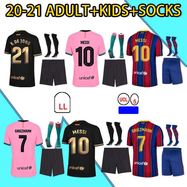 2020 Soccer Jersey GRIEZMANN F. DE JONG COUTINHO BRAITHWAITE TRINCAO PEDRI DEST 20 21 Adult Kids Kit+Socks High-quality Football Shirt, Home kid patch 1
2020 Soccer Jersey GRIEZMANN F. DE JONG COUTINHO BRAITHWAITE TRINCAO PEDRI DEST 20 21 Adult Kids Kit+Socks High-quality Football Shirt, Home kid patch 1