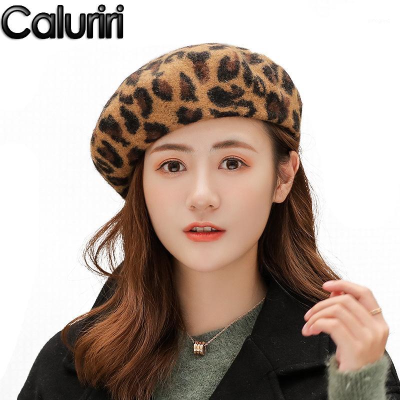 Stingy Brim Hats Caluriri Fashion Leopard Pattern Warm Wool Winter Thick Women Girl Beret French Artist Beanie Hat Cap For Female1
Stingy Brim Hats Caluriri Fashion Leopard Pattern Warm Wool Winter Thick Women Girl Beret French Artist Beanie Hat Cap For Female1