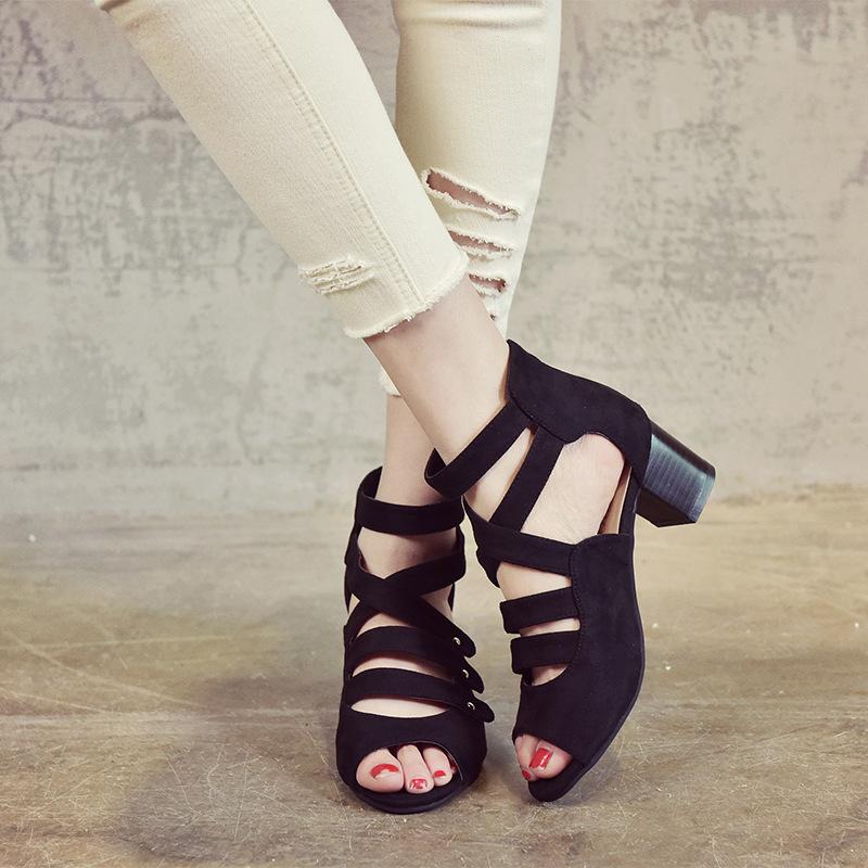 Girls Gladiator Sandals Summer Women Chunky High Heels Open Peep Toe Pumps Platform Sandals Zip Rivet Shoes 5 Color Size 34-43, Gray
Girls Gladiator Sandals Summer Women Chunky High Heels Open Peep Toe Pumps Platform Sandals Zip Rivet Shoes 5 Color Size 34-43, Gray