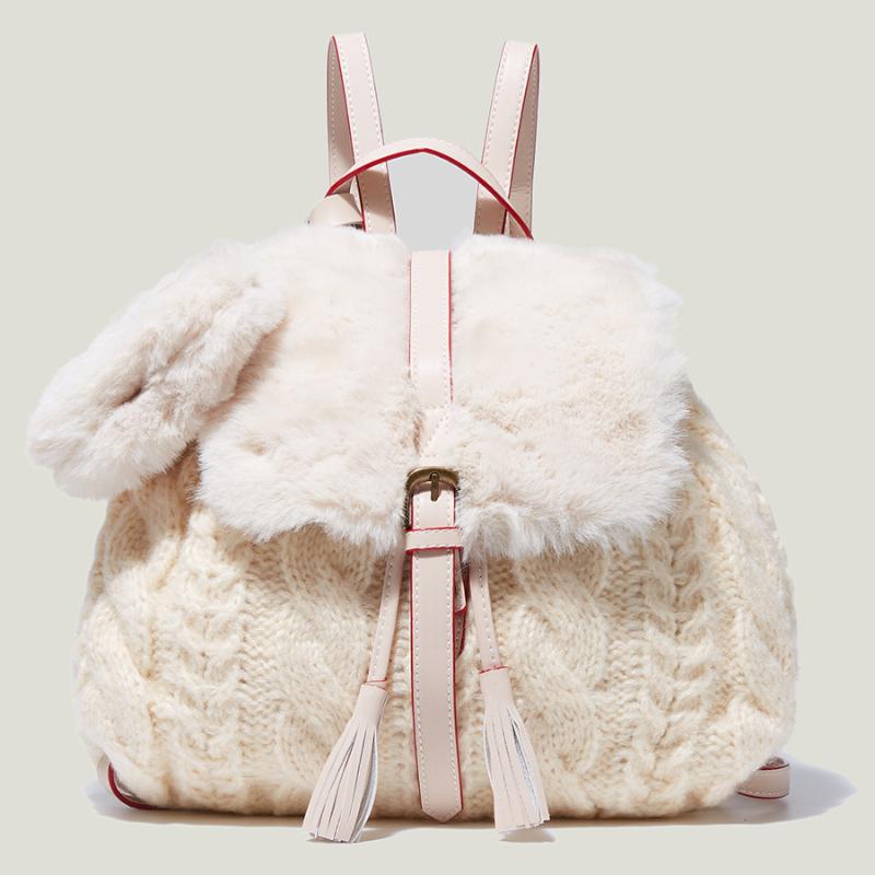 Evening Bags Fashion Knitting Faux Fur Backpacks For Women Designer Brands Plush Back Packs Warm Lady Travel Bag Woven Female Purses 2022 Sa
Evening Bags Fashion Knitting Faux Fur Backpacks For Women Designer Brands Plush Back Packs Warm Lady Travel Bag Woven Female Purses 2022 Sa