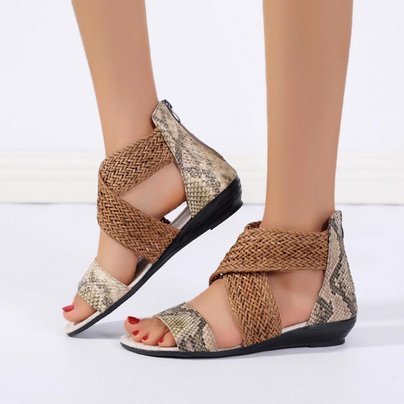 2020 Women Sandals Woman Rome Straw Wedges Ladies Zippers Shoes Summer Women's Comfortable Mixed Colors Footwear Plus Size1, Bk
2020 Women Sandals Woman Rome Straw Wedges Ladies Zippers Shoes Summer Women's Comfortable Mixed Colors Footwear Plus Size1, Bk