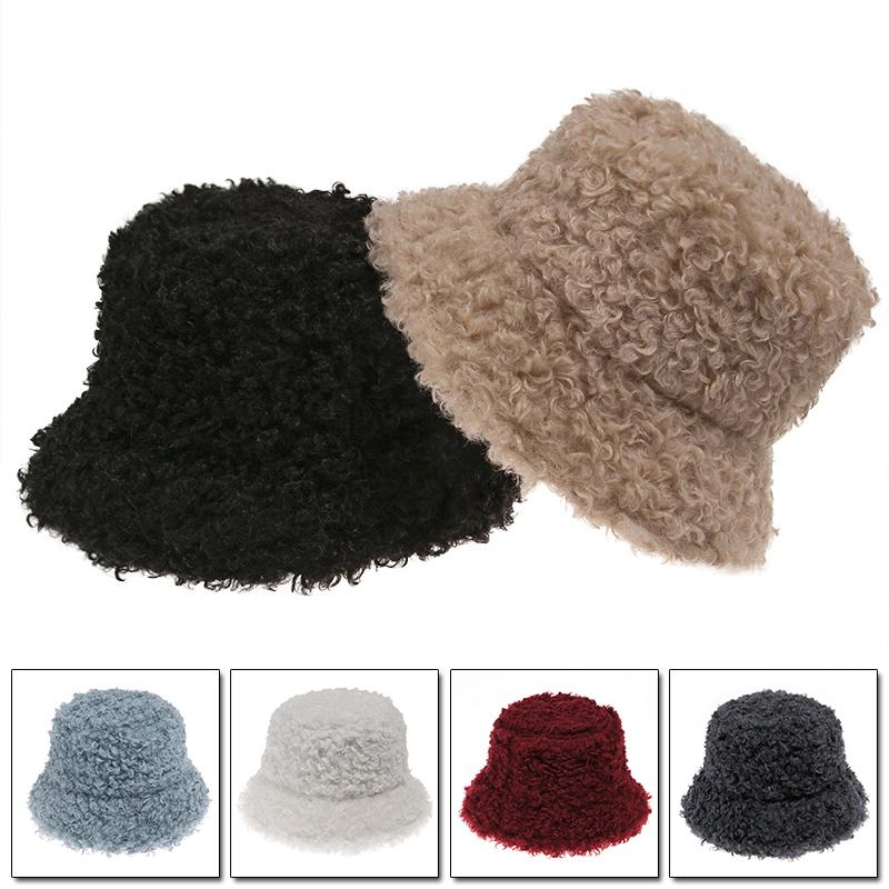 Women Hat Solid Artificial Fur Warm Female Cap Faux Fur Winter Bucket Hat for Women Outdoor Sunscreen Sun Panama Lady Cap
Women Hat Solid Artificial Fur Warm Female Cap Faux Fur Winter Bucket Hat for Women Outdoor Sunscreen Sun Panama Lady Cap