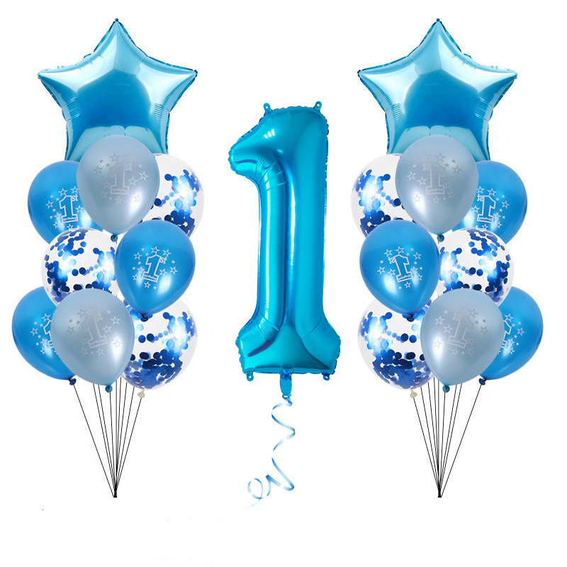 WEIGAO Blue One Foil Balloons Set First Birthday Decor One Year Old Number Balloons Baby Shower Boy 1st Birthday Decor Supplies Y0107
WEIGAO Blue One Foil Balloons Set First Birthday Decor One Year Old Number Balloons Baby Shower Boy 1st Birthday Decor Supplies Y0107