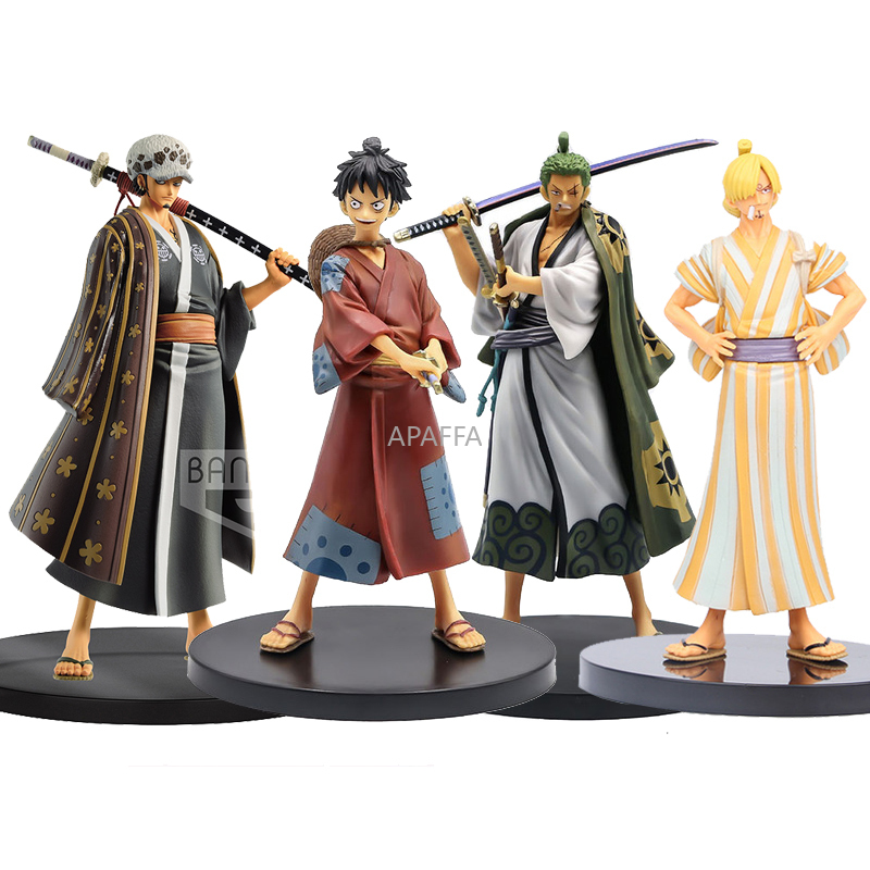 18 CM One Piece The Grandline Men Luffy Roronoa Zoro Vinsmoke Sanji Trafalgar Law Land of Wano Country Ver. Action Figure Toy LJ200924
18 CM One Piece The Grandline Men Luffy Roronoa Zoro Vinsmoke Sanji Trafalgar Law Land of Wano Country Ver. Action Figure Toy LJ200924