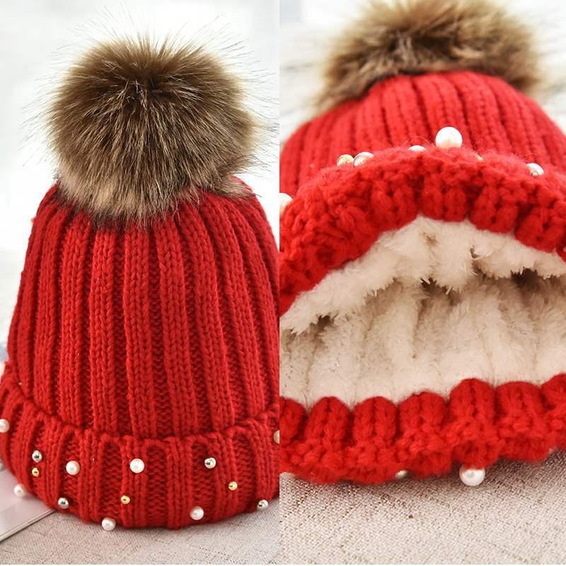 Winter Warm Hats for Women Skullies Beanies Pom Hats Thicker Knitted Soft Fur Pompom for Female Casual Caps, Black
Winter Warm Hats for Women Skullies Beanies Pom Hats Thicker Knitted Soft Fur Pompom for Female Casual Caps, Black