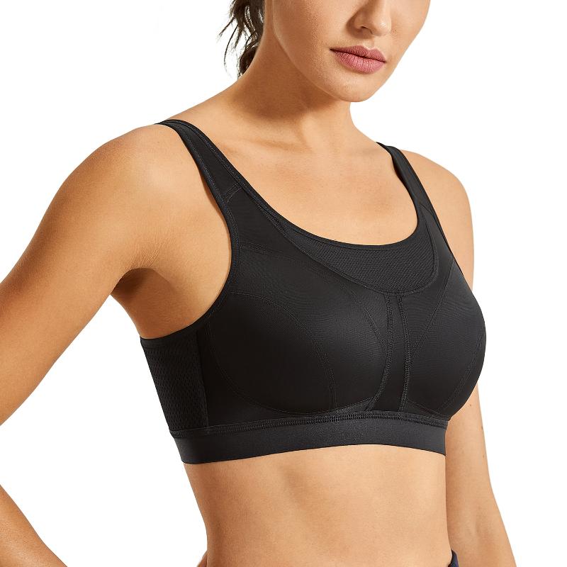Women's High Impact Support Plus Size Wirefree Bounce Control Gym Workout Sports Bra, Black01
Women's High Impact Support Plus Size Wirefree Bounce Control Gym Workout Sports Bra, Black01