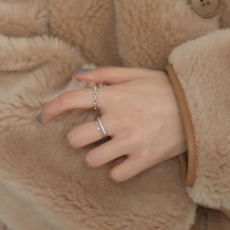 Cluster Rings Women Silver Fashion Opening Adjustable Zircon 925 Ring For Jewelry Party Accessories
Cluster Rings Women Silver Fashion Opening Adjustable Zircon 925 Ring For Jewelry Party Accessories