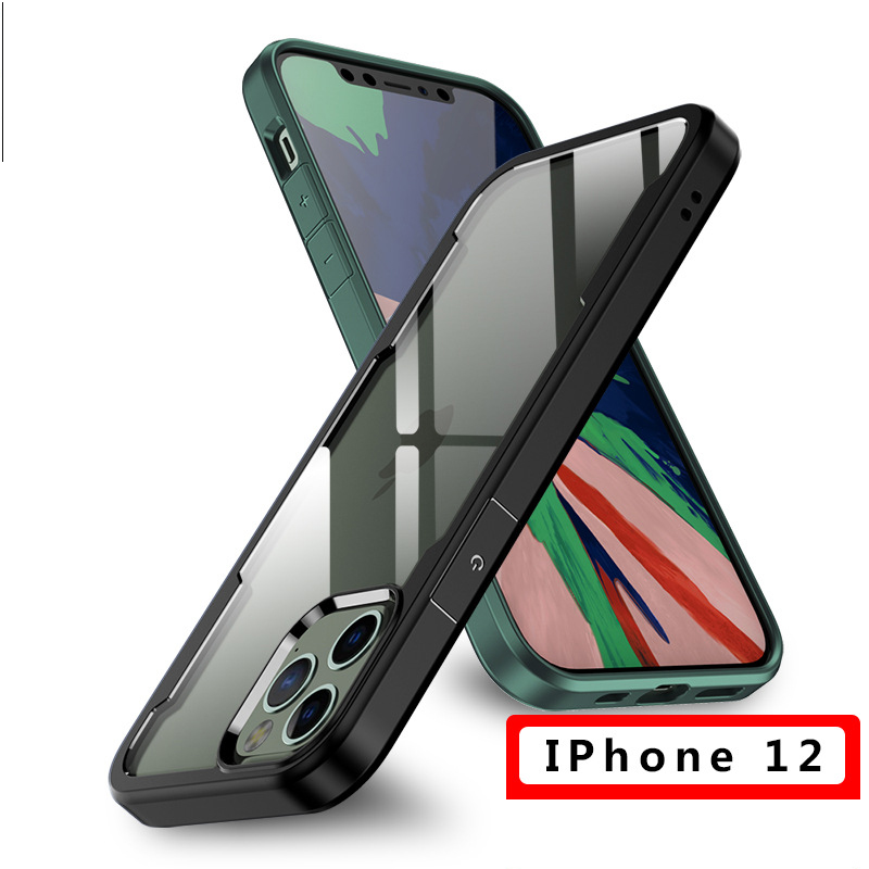 For Apple 12 Mobile Phone Case IPhone 12 Pro Transparent Anti-Drop Case Apple 12 Promax Protective Case Cell Phone Cases, Green
For Apple 12 Mobile Phone Case IPhone 12 Pro Transparent Anti-Drop Case Apple 12 Promax Protective Case Cell Phone Cases, Green