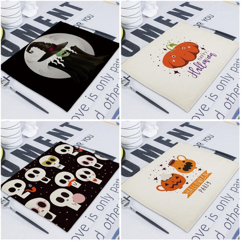 Happy Halloween Decoration Table Placemat Cloth Napkin Wedding 43*32Cm Table Napkins Pumpkin Bat Linen Print Home Napkin1
Happy Halloween Decoration Table Placemat Cloth Napkin Wedding 43*32Cm Table Napkins Pumpkin Bat Linen Print Home Napkin1