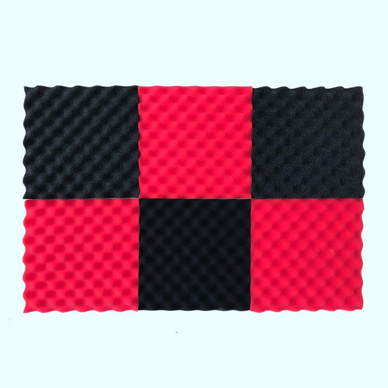 6 Pcs - Acoustic Foam Sound Proof Foam Panels Noise Dampening Studio Music Equipment 1.2 inch x 12 inch x 12
6 Pcs - Acoustic Foam Sound Proof Foam Panels Noise Dampening Studio Music Equipment 1.2 inch x 12 inch x 12