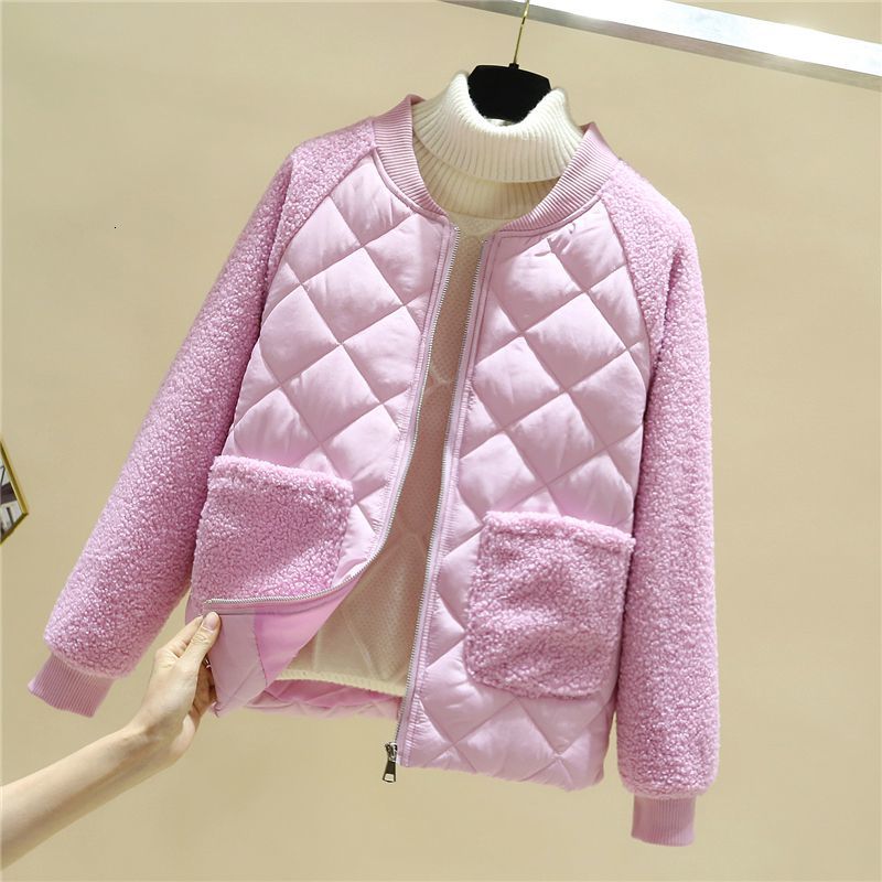 2021 New New winter quilted short Korean style light cotton hot female jacket, Black
2021 New New winter quilted short Korean style light cotton hot female jacket, Black