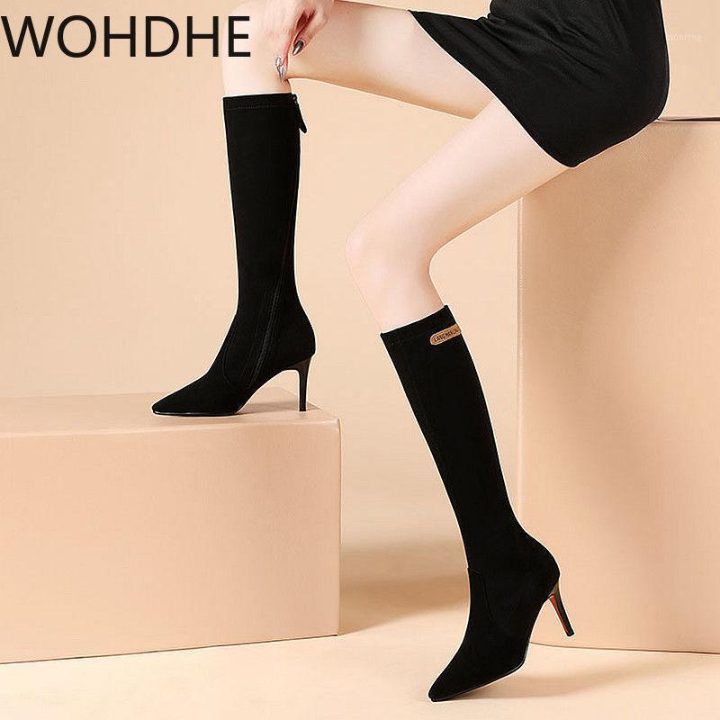 2020 New Style Boots Winter Slim Heels Sexy Elastic Thin Boots Women's High Heels The Knee Stretch Long Red Sole1, Black
2020 New Style Boots Winter Slim Heels Sexy Elastic Thin Boots Women's High Heels The Knee Stretch Long Red Sole1, Black