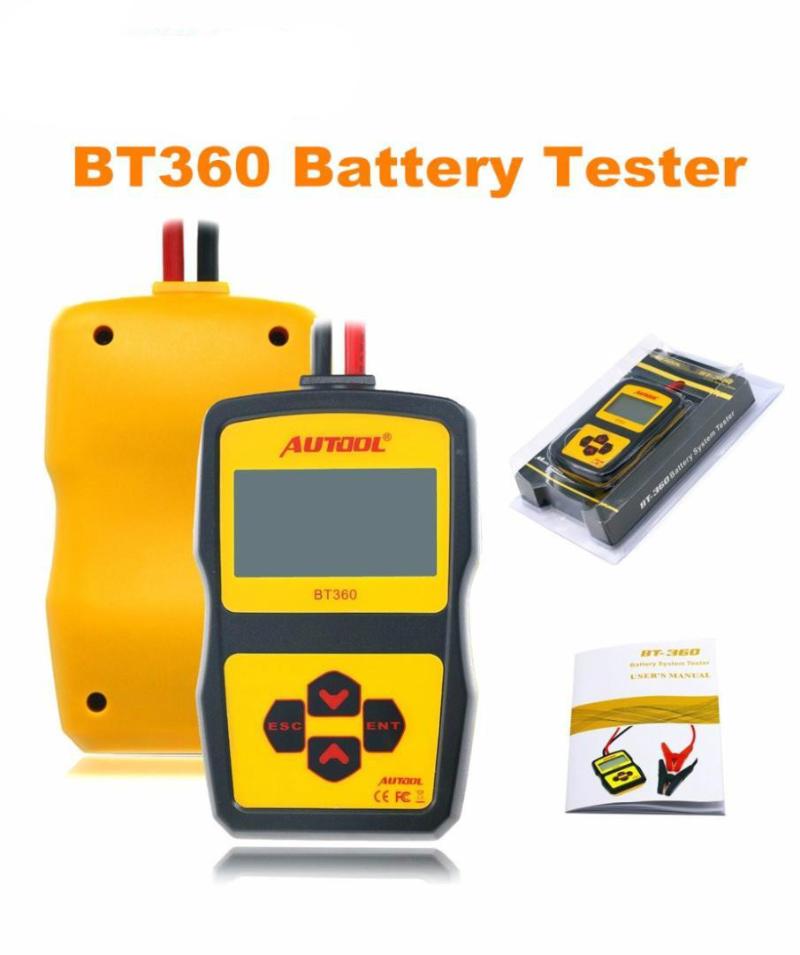 AUTOOL BT360 BT-360 12V Digital Car Battery Tester for Flooded AGM GEL BT-360 12 Volt Automotive Battery Analyzer
AUTOOL BT360 BT-360 12V Digital Car Battery Tester for Flooded AGM GEL BT-360 12 Volt Automotive Battery Analyzer