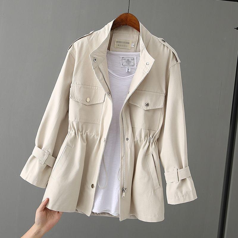 Spring Fall Women Jacket Coat Casual Female Windbreaker Zipper Jackets Harajuku Loose Khaki Outerwear Plus Size Tops lining Y549, Black
Spring Fall Women Jacket Coat Casual Female Windbreaker Zipper Jackets Harajuku Loose Khaki Outerwear Plus Size Tops lining Y549, Black