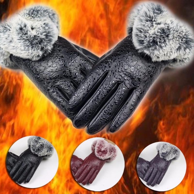 Fashion Women Lady Winter Warm Leather Driving Soft Lining Windproof Thickened and waterproof All fingers Gloves Mitten
Fashion Women Lady Winter Warm Leather Driving Soft Lining Windproof Thickened and waterproof All fingers Gloves Mitten