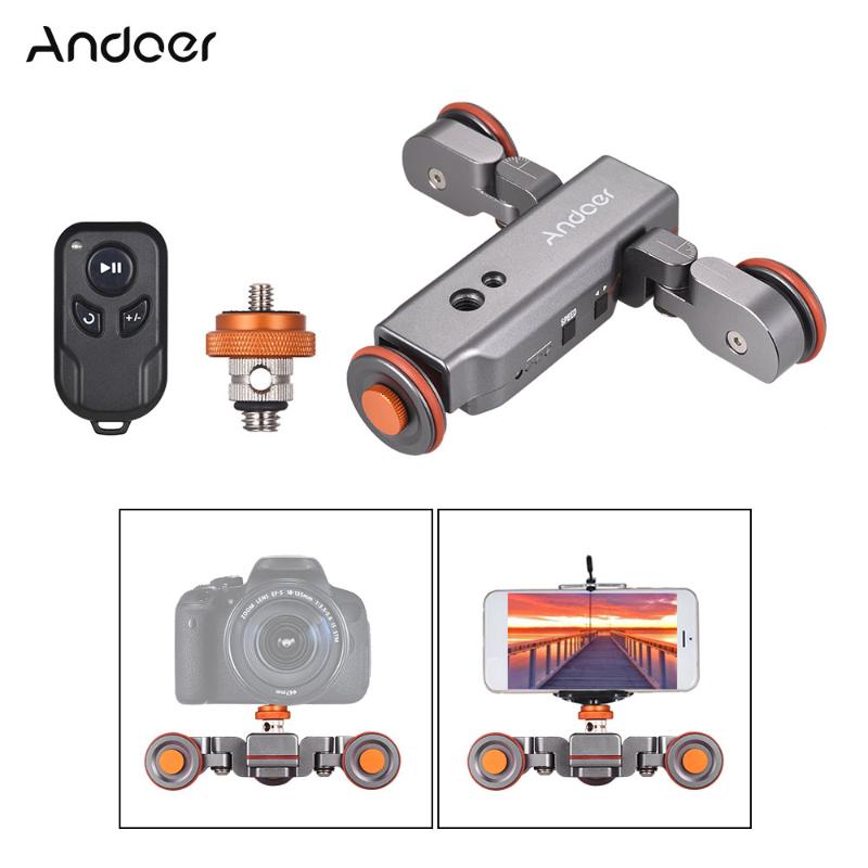 Lighting & Studio Accessories Andoer L4 PRO Camera Video Dolly Scale Electric Track Slider Remote Control+Battery+3 Skater For
Lighting & Studio Accessories Andoer L4 PRO Camera Video Dolly Scale Electric Track Slider Remote Control+Battery+3 Skater For