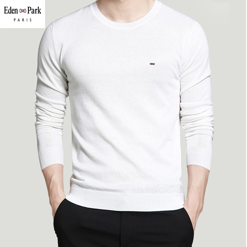 Eden Park pulls 2010 New Autumn Men's Sweater Men O-Neck Solid Color Casual Sweater Men's Brand Chandail Knitted Pullovers 225 201124, White;black
Eden Park pulls 2010 New Autumn Men's Sweater Men O-Neck Solid Color Casual Sweater Men's Brand Chandail Knitted Pullovers 225 201124, White;black
