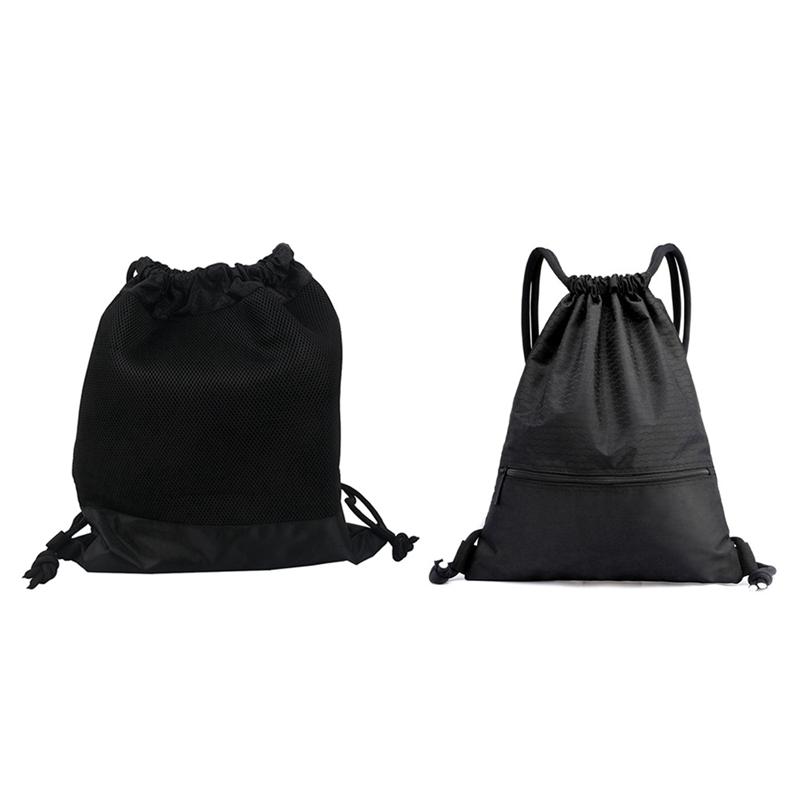 2 Pcs Outdoor Women Men Nylon Black Ultralight Backpack Football Basketball Bag (Big & Small
2 Pcs Outdoor Women Men Nylon Black Ultralight Backpack Football Basketball Bag (Big & Small