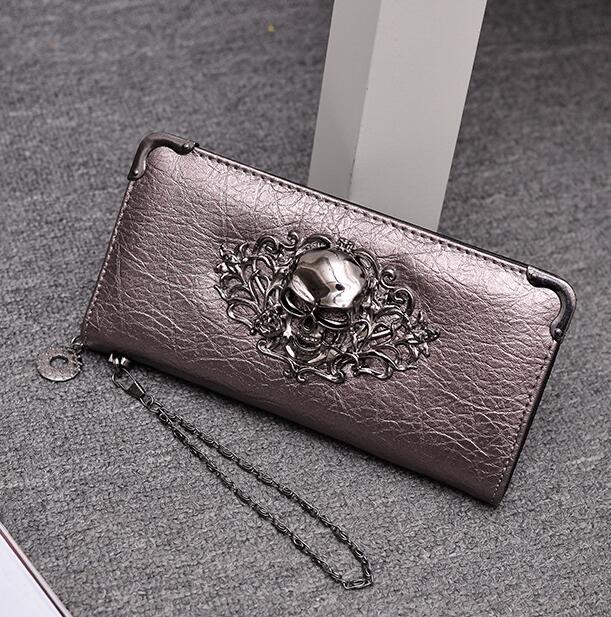 women handbag street trend punk long wallet personalized rivet men and womens wallets Casual chain decorative leather wrist longs purse, Blue3(boutique box)
women handbag street trend punk long wallet personalized rivet men and womens wallets Casual chain decorative leather wrist longs purse, Blue3(boutique box)