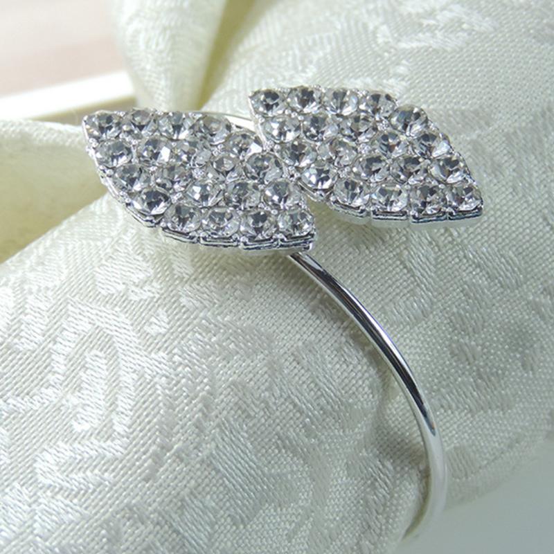 10pcs/pack Hotel Buckles Holder Belt Home Banquet Shiny Serviette Wedding Dinner Leaves Shape Rhinestone Napkin Rings Party
10pcs/pack Hotel Buckles Holder Belt Home Banquet Shiny Serviette Wedding Dinner Leaves Shape Rhinestone Napkin Rings Party