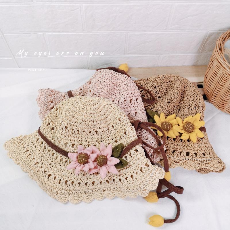 Spring and Summer Children Large Brimmed Straw Hat Sweet Flower Bucket Hat Baby Travel Sun-resistant Topee Hand-woven Sun1, Pink
Spring and Summer Children Large Brimmed Straw Hat Sweet Flower Bucket Hat Baby Travel Sun-resistant Topee Hand-woven Sun1, Pink