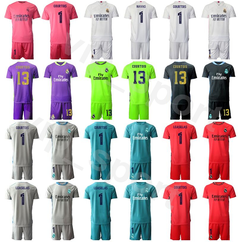 Goalie Soccer Real Madrid Goalkeeper GK 1 Thibaut Courtois Jersey Set Iker Casillas Keylor Navas Paco Buyo Football Shirt Kits Custom, Grey
Goalie Soccer Real Madrid Goalkeeper GK 1 Thibaut Courtois Jersey Set Iker Casillas Keylor Navas Paco Buyo Football Shirt Kits Custom, Grey