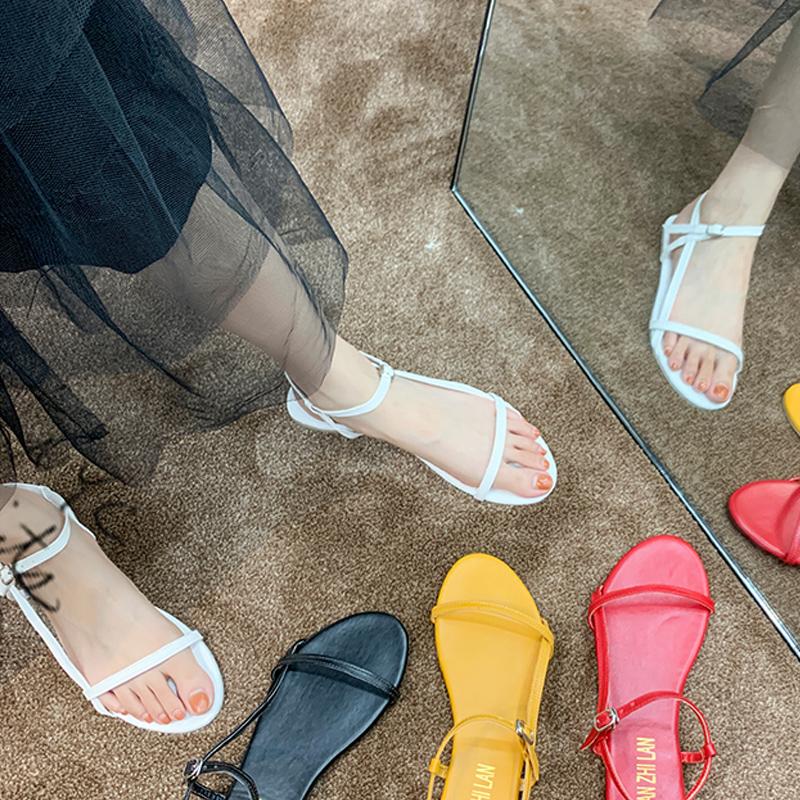 Chic sandals women's flat bottom flat heel fairy style 2021 new ins fashion net red same type of women's shoes, See chart
Chic sandals women's flat bottom flat heel fairy style 2021 new ins fashion net red same type of women's shoes, See chart