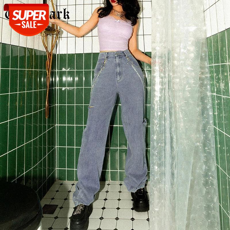 Goth Dark Gothic With Chain Jeans E-Girl Wide Leg With Hole Chain Korean Style High Waist Pants Women Fashion Autumn Streetwear #9g3j, Black;white
Goth Dark Gothic With Chain Jeans E-Girl Wide Leg With Hole Chain Korean Style High Waist Pants Women Fashion Autumn Streetwear #9g3j, Black;white