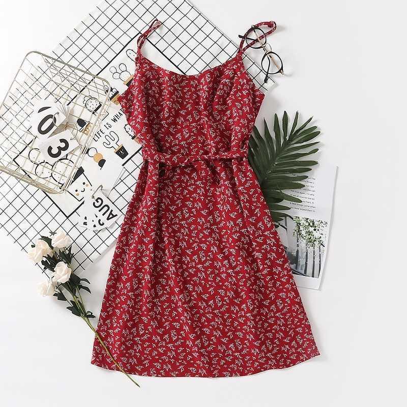 Prints Summer Dress 2020 New Fashion Spaghetti Strap Modern Lady Mini Dresses1, As photo
Prints Summer Dress 2020 New Fashion Spaghetti Strap Modern Lady Mini Dresses1, As photo