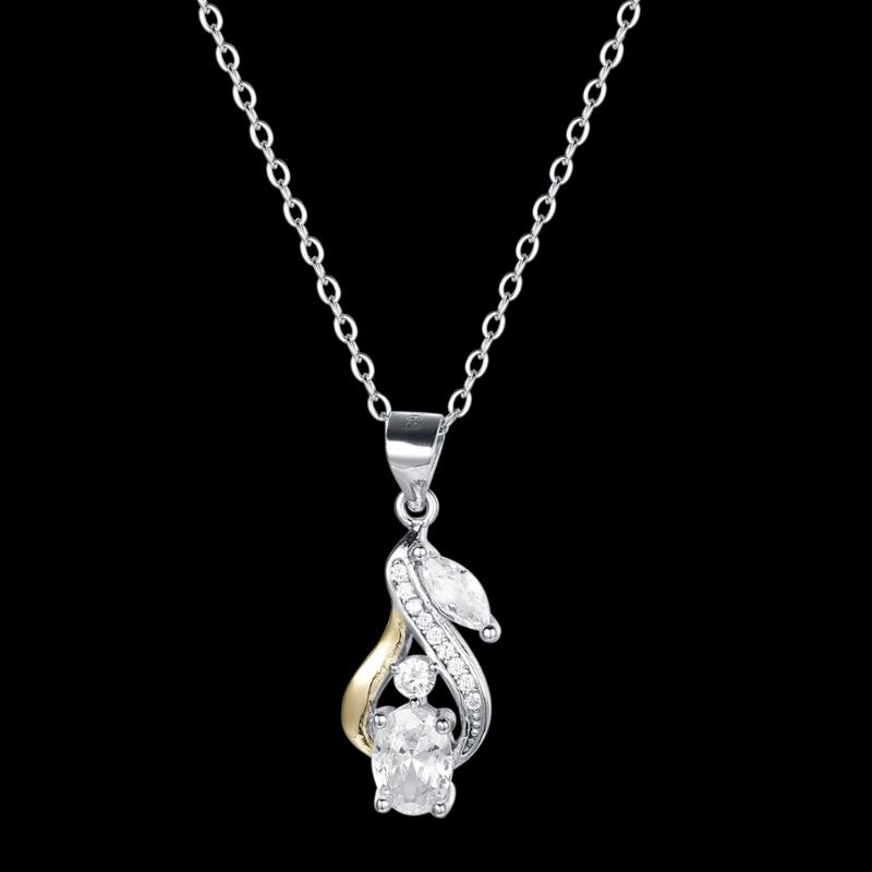 Fahmi 2020 New Popular 100% 925 Sterling Silver Necklace2-11 High Quality Original Jewellery For Women Party Wedding Gift
Fahmi 2020 New Popular 100% 925 Sterling Silver Necklace2-11 High Quality Original Jewellery For Women Party Wedding Gift